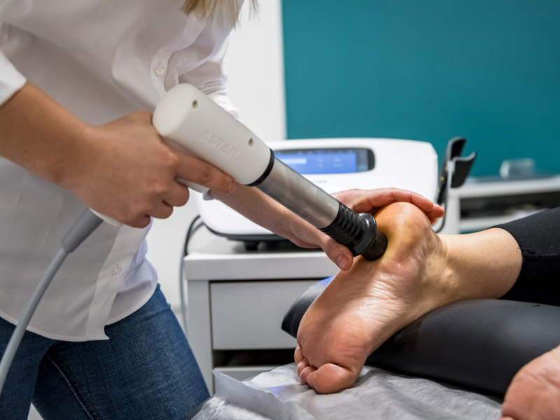 Kamila Pyś - rehabilitacja - fala uderzeniowa